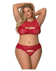 Sugar And Spice PeekaBoo Bra And Panty Set