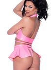 Club Candy Halter Bra, Skirt & Thong