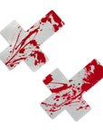 Naughty Glossy - Blood Cross Nipple Pasties