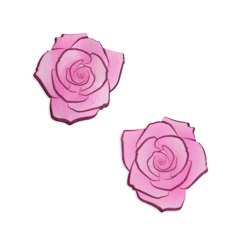 Naughty Glossy – Rose Nipple Pasties