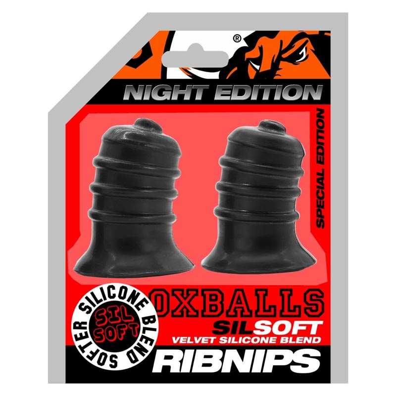 Oxballs Ribnibs Curved Springy Ribbed Nipsuckers