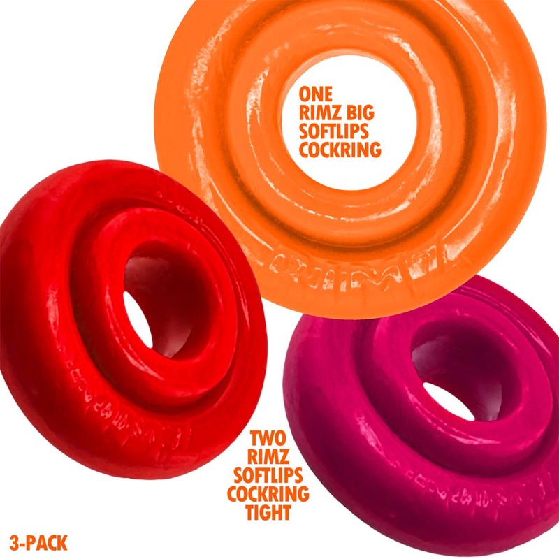 Oxballs Rimringz Multi Size 3-Pack