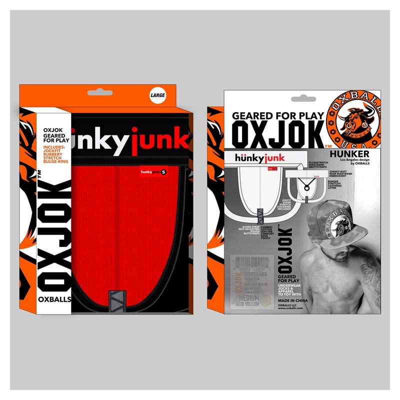 Oxballs Hunker Comfy Pouch Slider Strap Jock