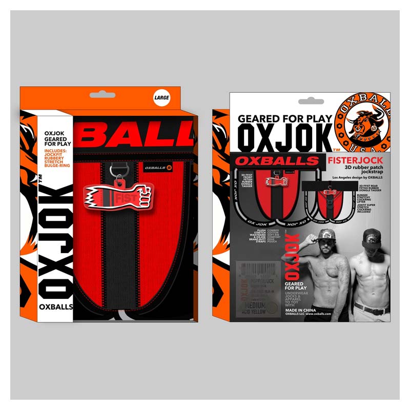 Oxballs Fisterjock 3D Fist Tagger Jock