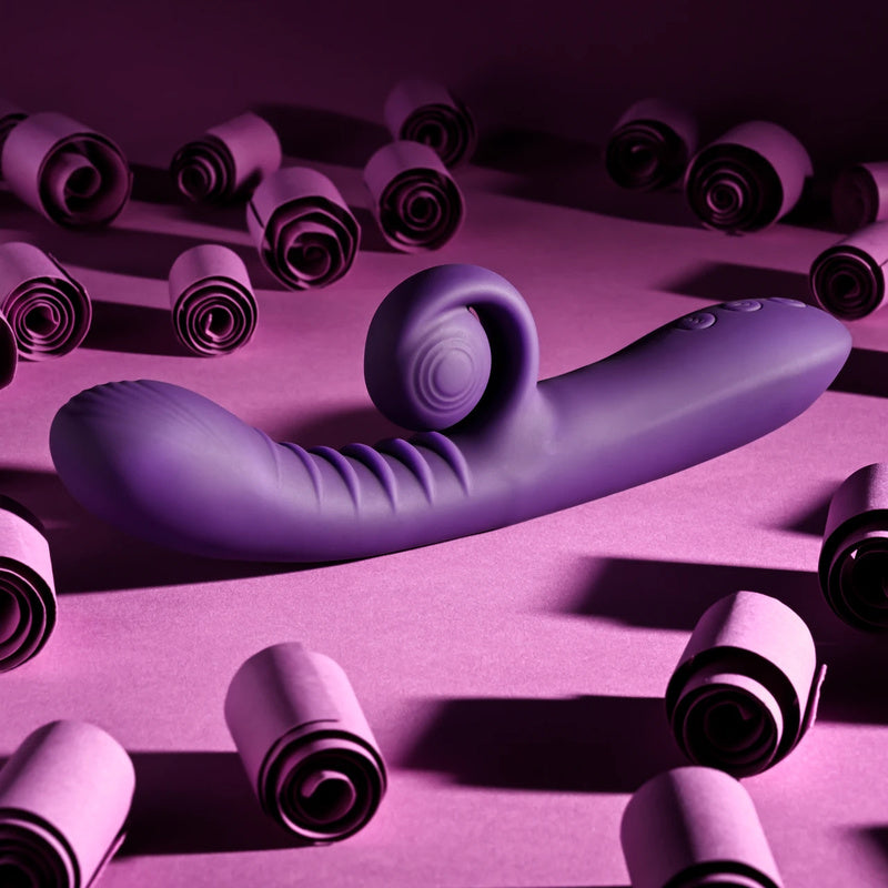 Playboy Pleasure Curlicue Rabbit Vibrator
