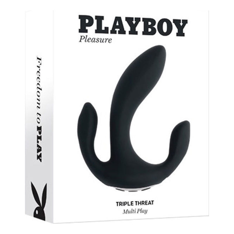 Playboy Pleasure Triple Threat Vibrator