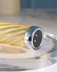 Playboy Pleasure Twist Of Fate Glass Vibrator