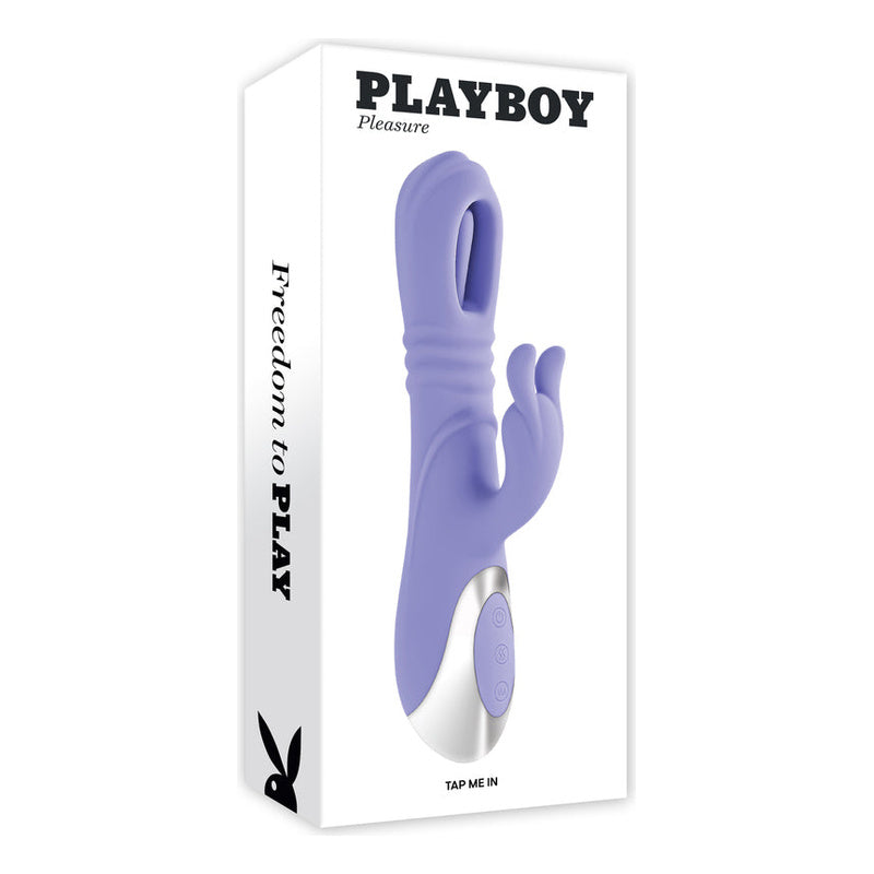 Playboy Pleasure Tap Me In Rabbit Vibrator