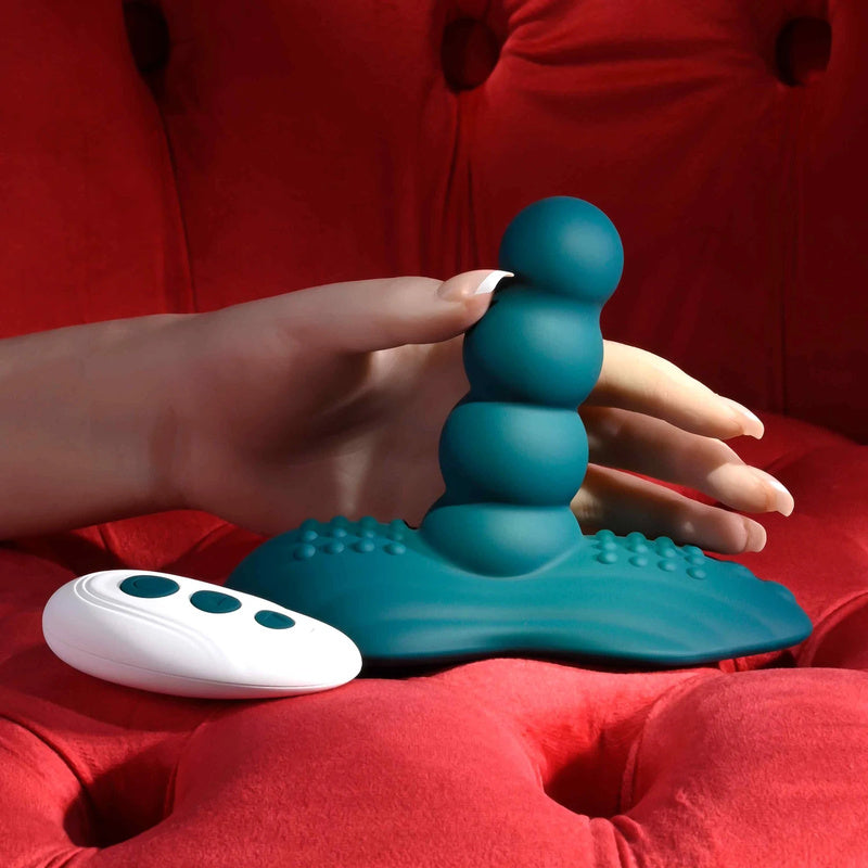 Playboy Pleasure Twist Of Fate Glass Vibrator