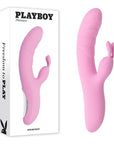 Playboy Pleasure Rub Me Right Rabbit Vibrator