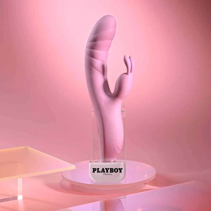 Playboy Pleasure Rub Me Right Rabbit Vibrator