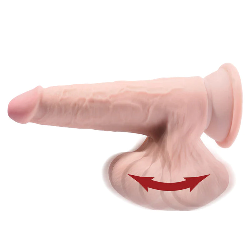 King Cock Plus Triple Density Cock With Swinging Balls