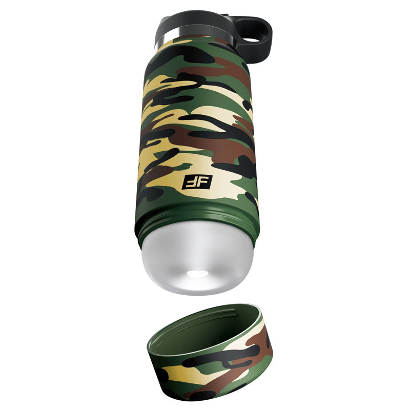 PDX Plus Fap Flask - Happy Camper Discreet Stroker