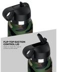 PDX Plus Fap Flask - Happy Camper Discreet Stroker