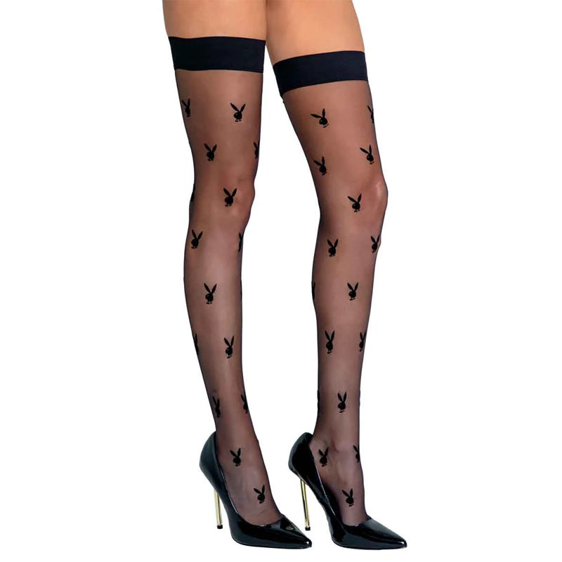 Playboy Bunny Noir Stockings