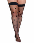 Playboy Bunny Noir Stockings