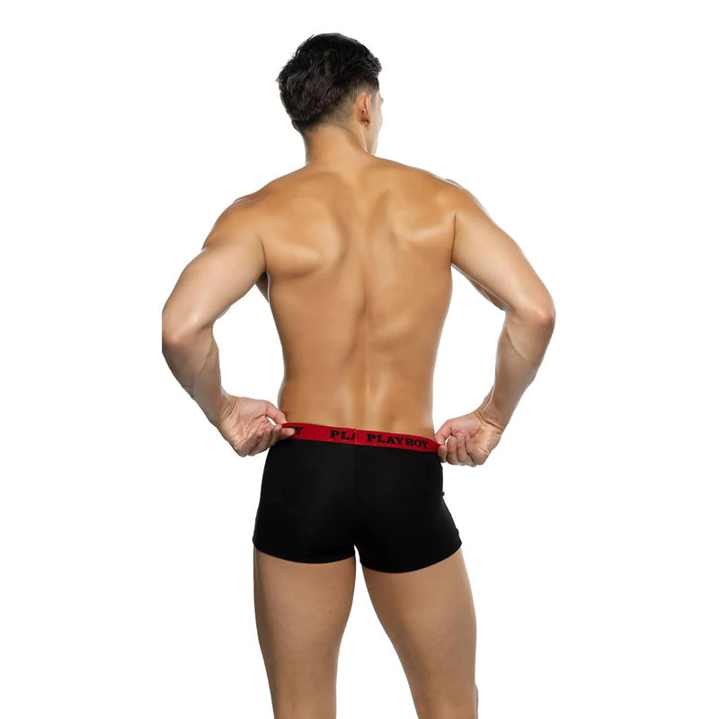 Playboy Men's Tuxedo Modal Boxer Briefs