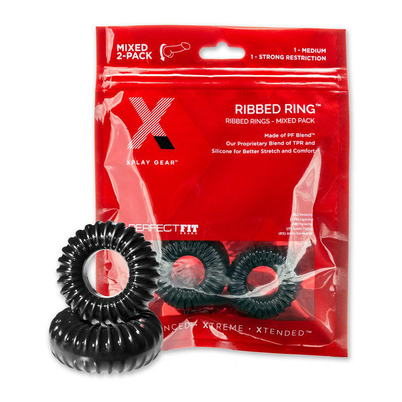 Perfect Fit Xplay Stretch Ribbed Ring 
