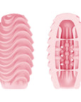 Pretty Love Double-Sided Bring Joy to Life Egg Male Masturbator - Passionate
