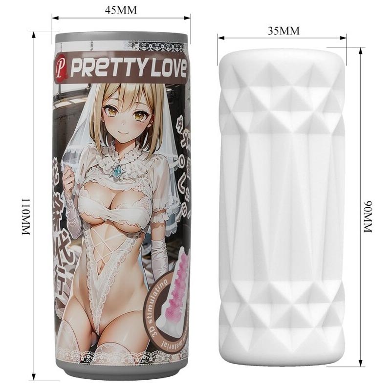 Pretty Love Pop-Top Can Male Masturbator