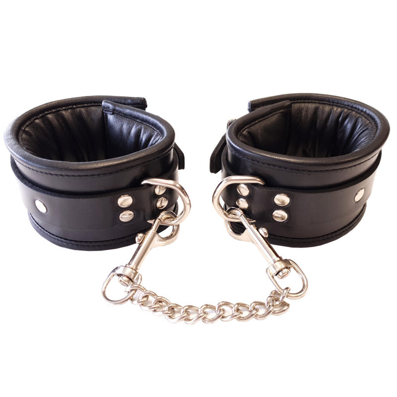 Rouge Garments Padded Leather Wrist Cuffs