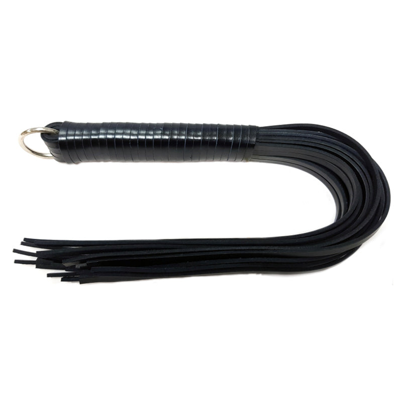 Rouge Garments Leather Spiral Flogger
