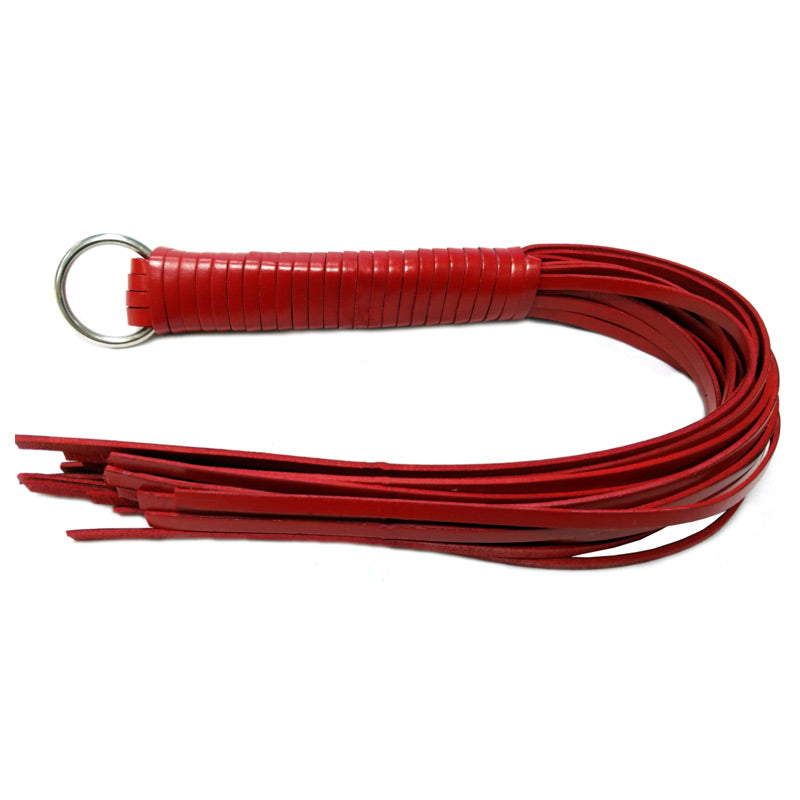 Rouge Garments Leather Spiral Flogger
