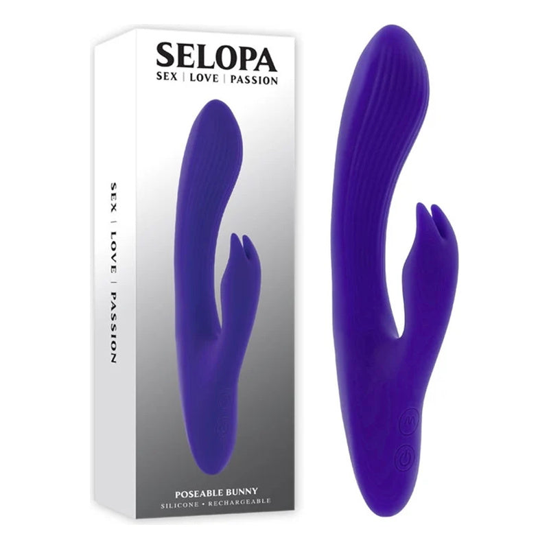 Selopa Poseable Bunny Rabbit Vibrator