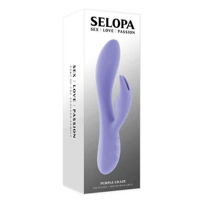 Selopa Purple Craze Rabbit Vibrator
