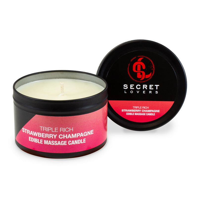 Secret Lovers Triple Rich Massage Candles