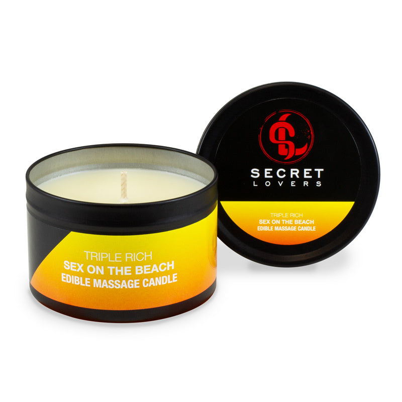 Secret Lovers Triple Rich Massage Candles