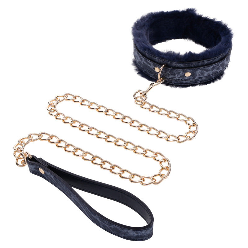 Cougar Fur Collar &amp; Leash