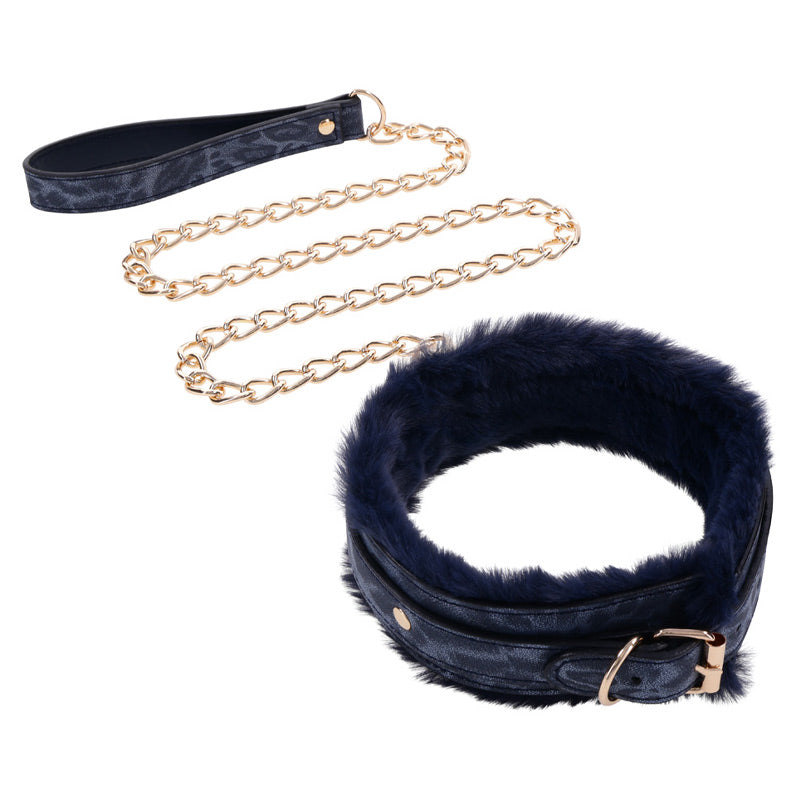 Cougar Fur Collar &amp; Leash