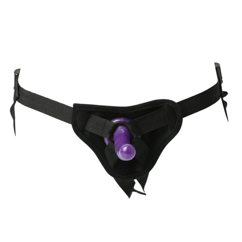 Sex &amp; Mischief Strap-On &amp; Silicone Dildo Kit