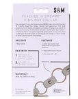 Peaches ‘n CreaMe Ring Day Collar