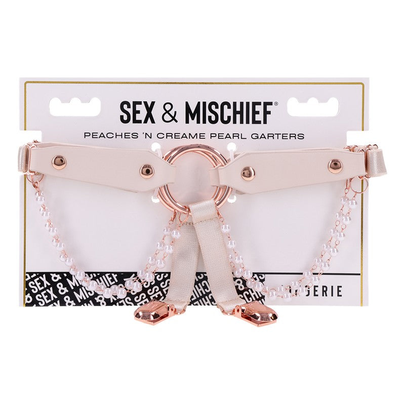 Peaches ‘n CreaMe Pearl Garters