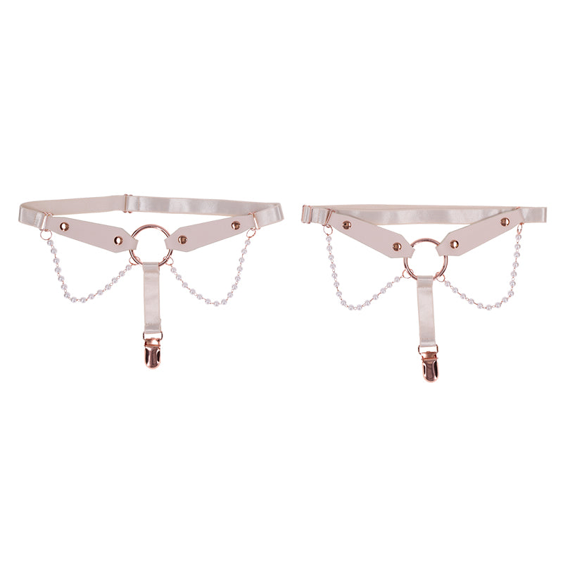 Peaches ‘n CreaMe Pearl Garters