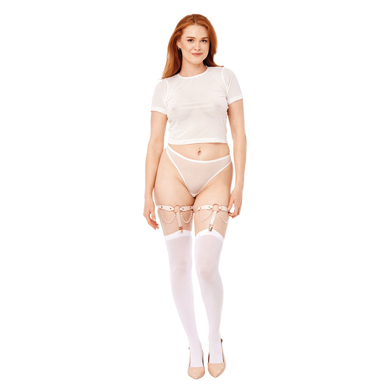 Peaches ‘n CreaMe Pearl Garters