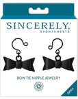 Sincerely Bow Tie Nipple Jewelry