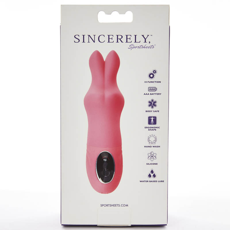 Sincerely Bunny Vibe-Pink