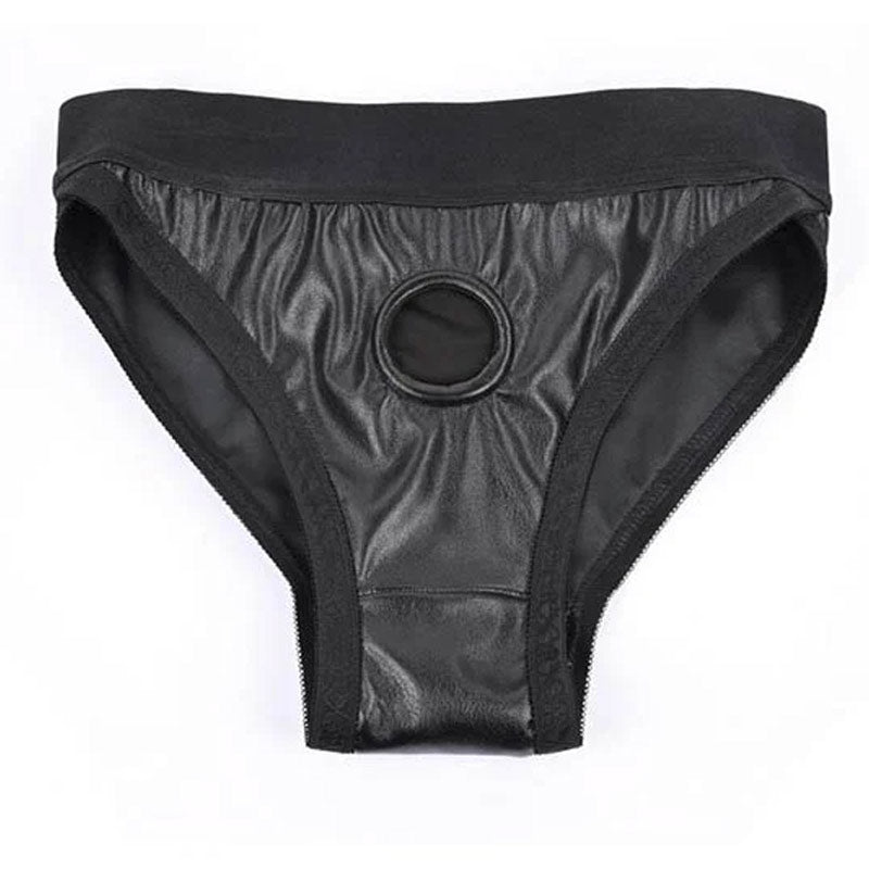 Sportsheets Em Ex Fit Patent Corset Harness