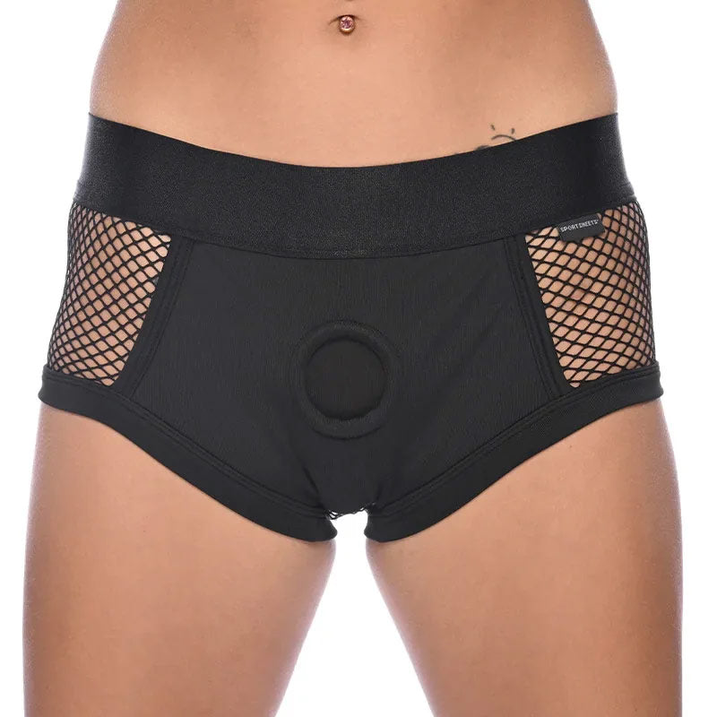 Sportsheets Em Ex Fit Fishnet Harness