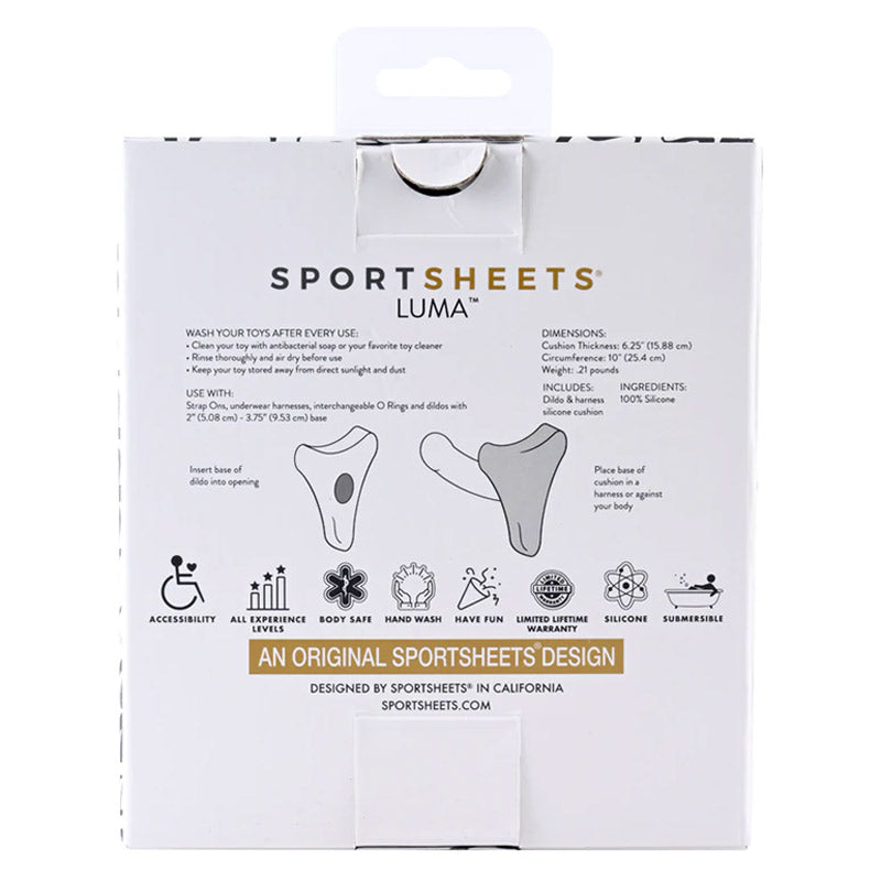 Sportsheet Luma Dildo & Harness Silicone Cushion
