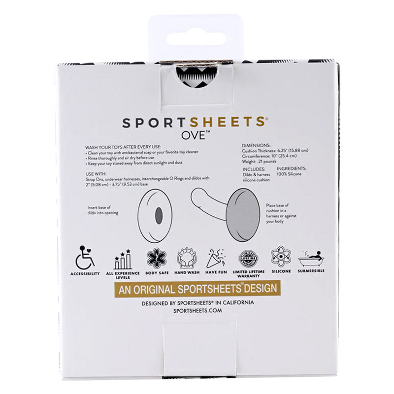 Sportsheet Ove Dildo & Harness Silicone Cushion