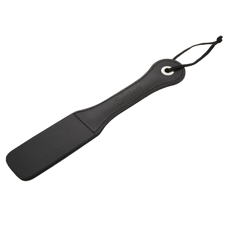 Sportsheets 12 Inch Leather Slut Impression Paddle