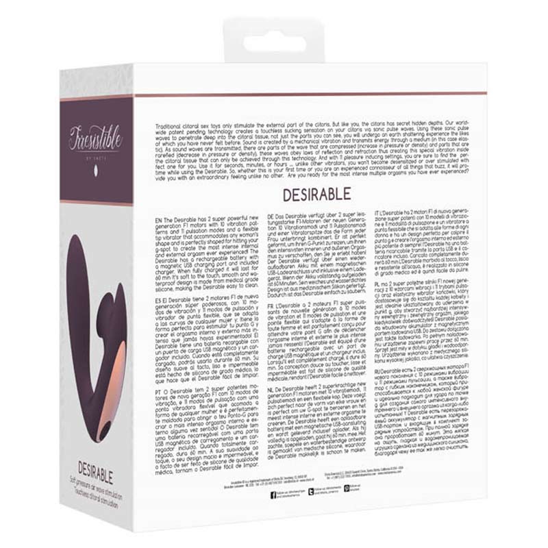Irresistible - Desirable Air Wave Stimulator