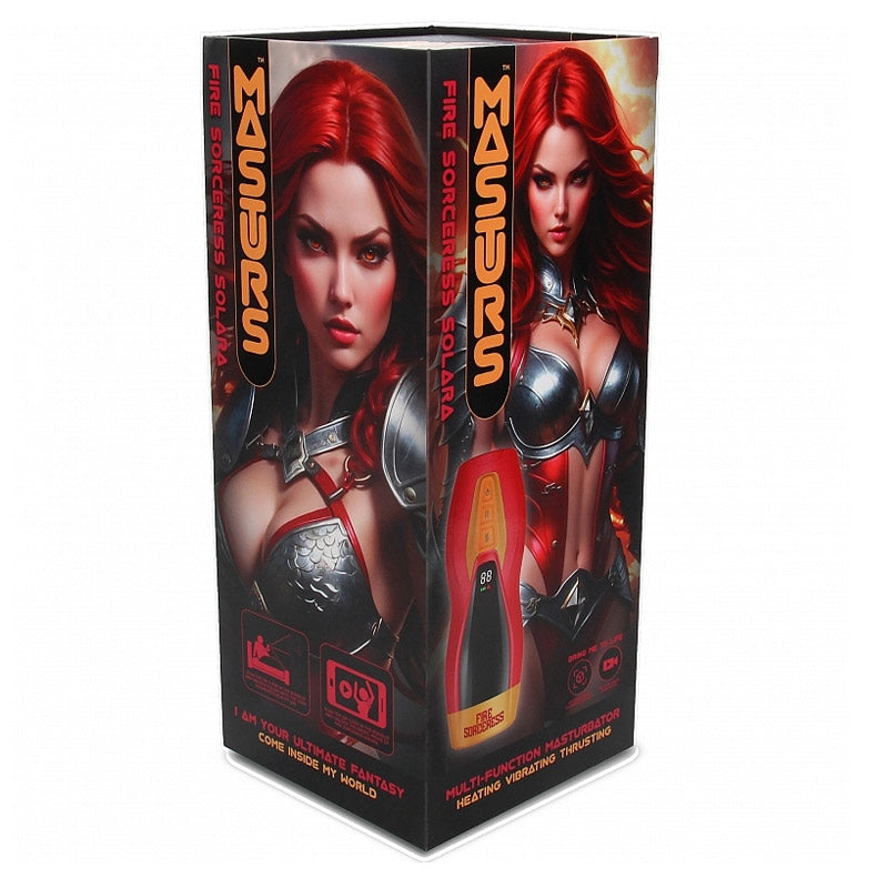 Masturs - Solara - Fire Sorceress - Multi Function Masturbator
