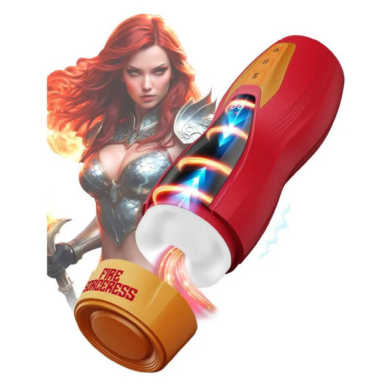 Masturs - Solara - Fire Sorceress - Multi Function Masturbator