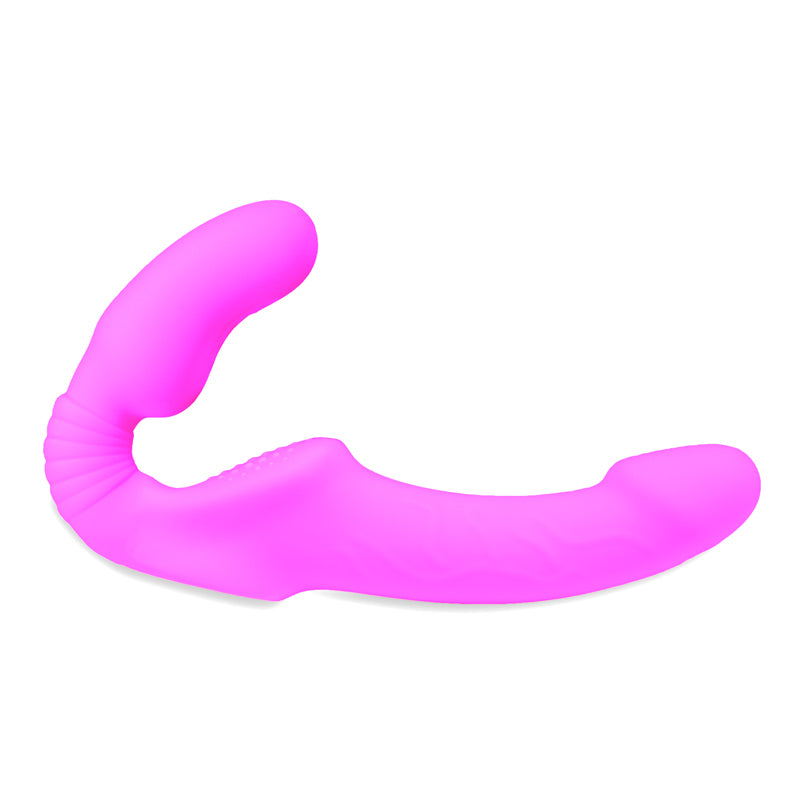 Let Me Love You Vibrating Strapless Strap-On Dildo