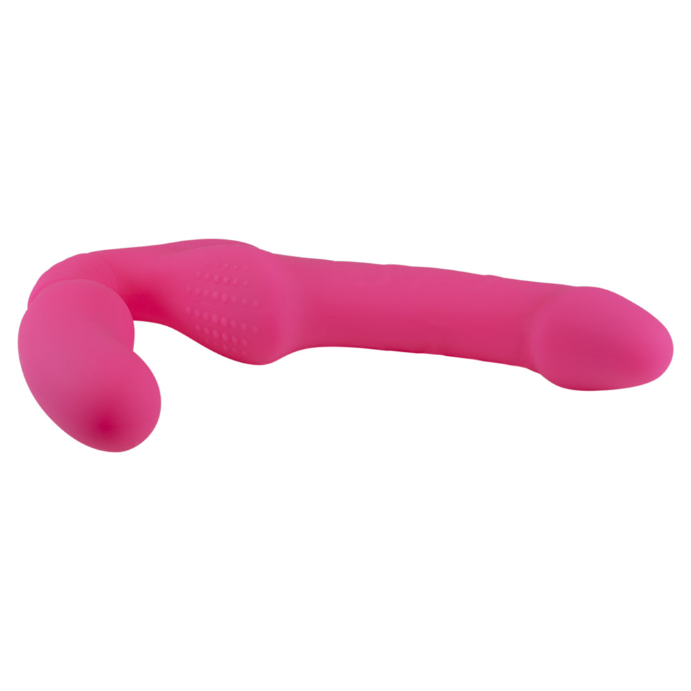 Let Me Love You Vibrating Strapless Strap-On Dildo